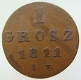 Księstwo Warszawskie 1 Grosz 1811 I-B