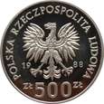 Polska / PRL - 500 zł Jadwiga 1988