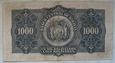 Boliwia 1000 Bolivianos 1928 seria A