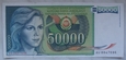 Jugosławia 50 000 Dinara 1988