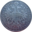 Austria 1 Floren 1861 A