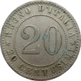 Włochy 20 Centesimi 1895