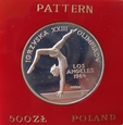 Polska / PRL - 500 zł  XXIII Olimpiada Los Angeles  1983 próba