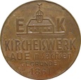 Niemcy medal  Erdmann Kircheis 1930 Aue Saksonia