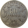 Niemcy 50 Pfennig 1877 F