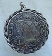 Biżuteria numizmatyczna - 20 Lirów 1933 San Marino.