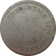 Niemcy 5 Pfennig 1875 A - destrukt