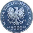 Polska 5000 Złotych Zabytki Torunia 1989