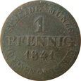 Niemcy 1 Pfennig 1841 G Sachsen - Coburg - Gotha