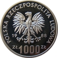 Polska / PRL - 1000 zł  MŚ Włochy 1988 próba