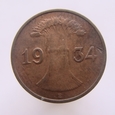 Niemcy 1 Pfennig 1934 E