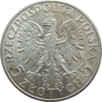 Polska 5 Złotych 1933 Głowa Kobiety