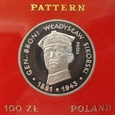 Polska 100 złotych Sikorski 1981 próba