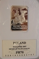 Polska 10 Złotych Rycerz Ciężkozbrojny 2007 - GCN PR70