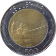 Włochy 500 Lirów 1987