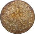 Polska 5 Złotych 1933 Głowa Kobiety