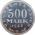 Niemcy 500 Marek 1923 E lustrzanka