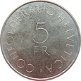 Szwajcaria 5 Franków 1963 Czerwony Krzyż