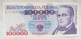 Polska 100 000 Złotych 1993 seria W