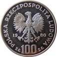 Polska 100 złotych XXII Olimpiada 1980 próba