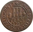 Niemcy 3 Pfennige 1703 Biskupstwo Münster