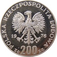 Polska / PRL 200 Złotych XXI Olimpiada 1976 próba