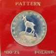Polska / PRL 100 złotych Kozica 1979 próba