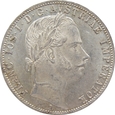 Austria 1 Floren 1861 A