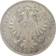 Austria 1 Floren 1861 A