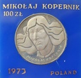 Polska 100 złotych Kopernik 1973 próba