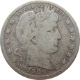 USA Quarter Dollar 1909 D