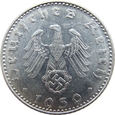 Niemcy 50 Reichspfennig 1939 B