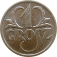 Polska 1 Grosz 1937