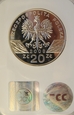 Polska 20 Złotych Sokół 2008 PR68