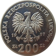 Polska / PRL 200 złotych XXIV Olimpiada 1987 próba