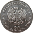 Polska / PRL - 20 Złotych 1983 Nowotko 