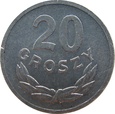 Polska / PRL  20 Groszy 1970