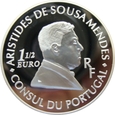 Francja 1 1/2 Euro Mendes 2007