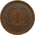 Szwajcaria 1 Rappen 1882