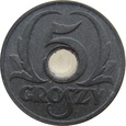 Polska GG 5 Groszy 1939