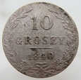 Polska / zabór rosyjski 10 Groszy 1840