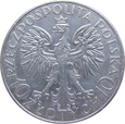 Polska 10 Złotych 1932 Głowa Kobiety