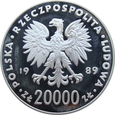 Polska / PRL  20 000 Złotych MŚ Włochy 1989