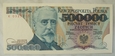 Polska 500 000 Złotych 1990 seria K
