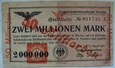 Wrocław - Breslau - 50 Miliardów Marek 1923