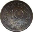 Austria 10 Groschen 1925 - destrukt