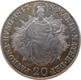 Węgry 20 Krajcarów 1847 B