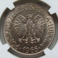 Polska / PRL 10 Złotych 1966 Kościuszko NGC MS65