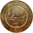 Włochy 500 Lirów 1992