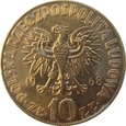 Polska / PRL - 10 Złotych 1968 Kopernik